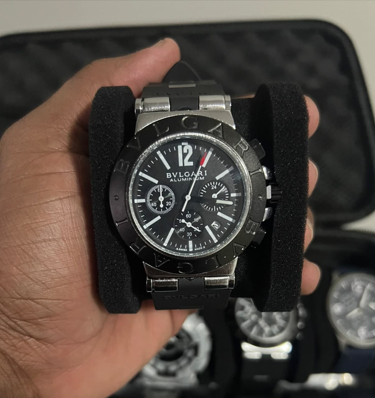 Bvlgari Alumínio Preto